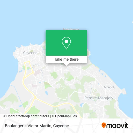 Boulangerie Victor Martin map