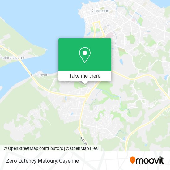 Zero Latency Matoury map