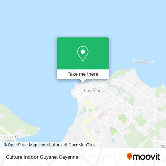 Culture Indoor Guyane map