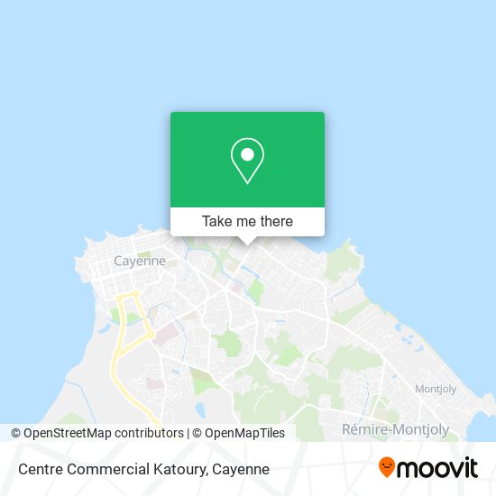 Centre Commercial Katoury map