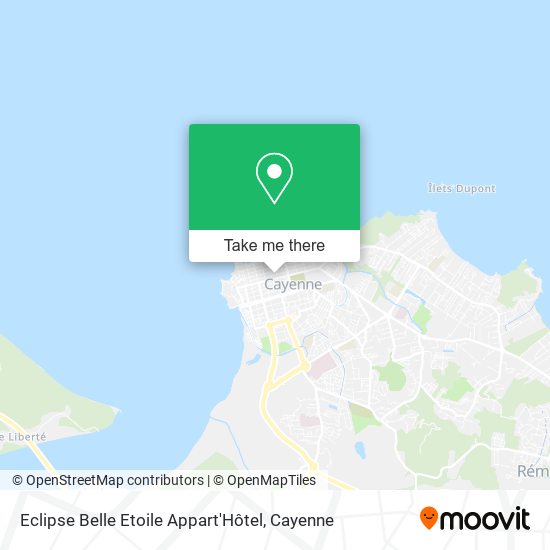 Eclipse Belle Etoile Appart'Hôtel map