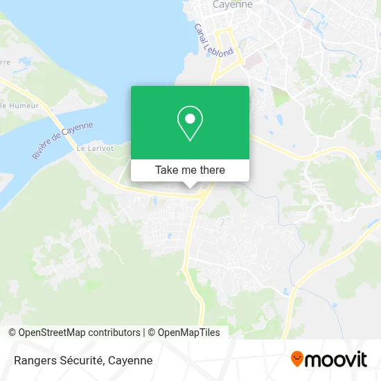 Rangers Sécurité map