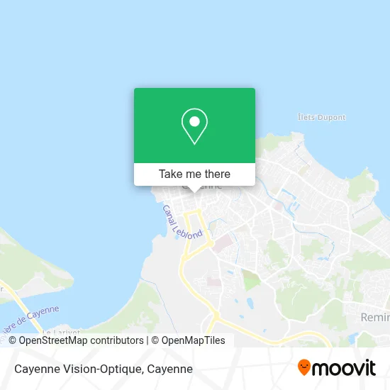 Cayenne Vision-Optique map