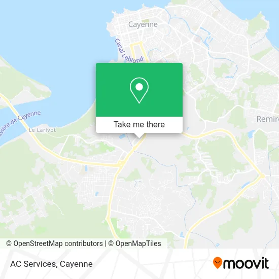 Ac Services map