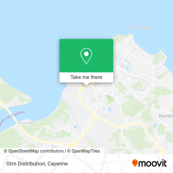 Gtm Distribution map