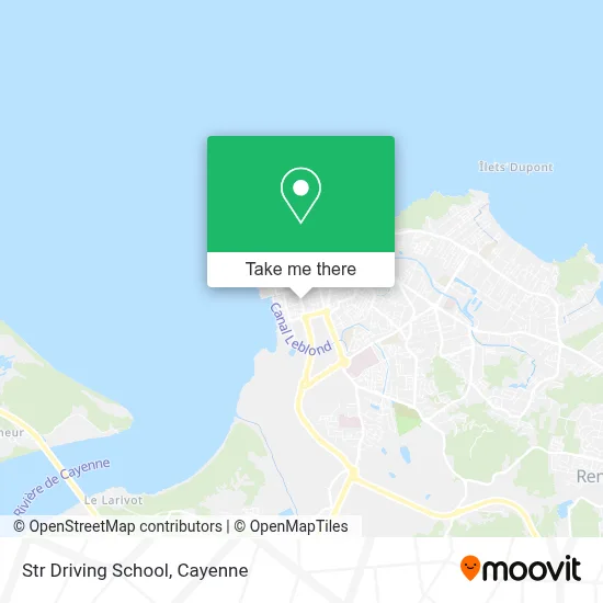 Str Driving School map