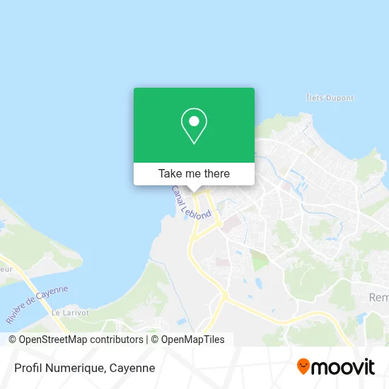 Profil Numerique map