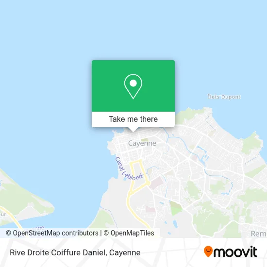 Rive Droite Coiffure Daniel map