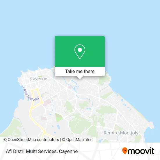 Afl Distri Multi Services map