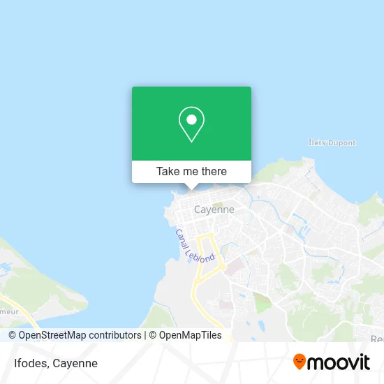 Ifodes map