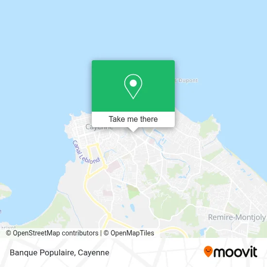 Banque Populaire map