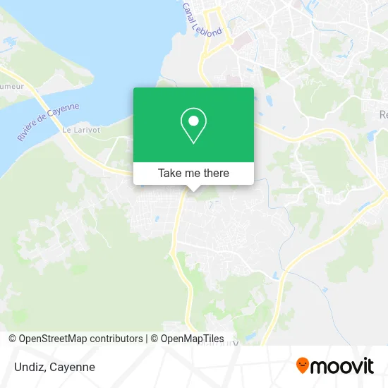 Undiz map