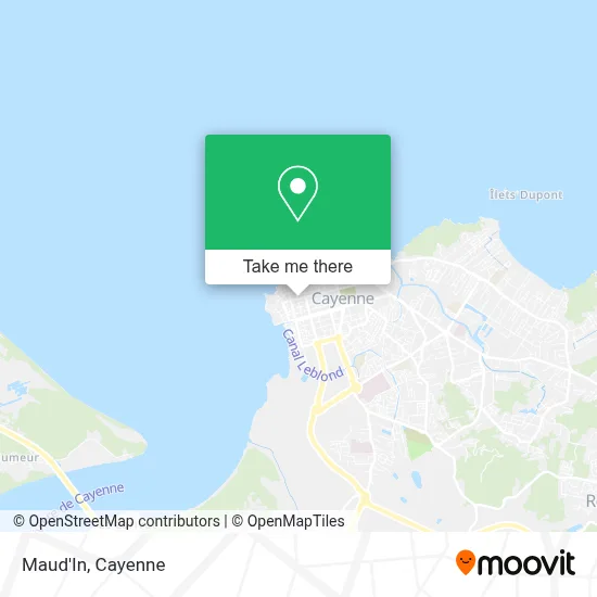 Maud'In map