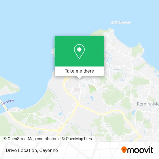 Drive Location map