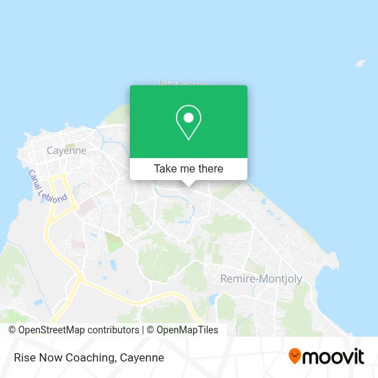 Rise Now Coaching map