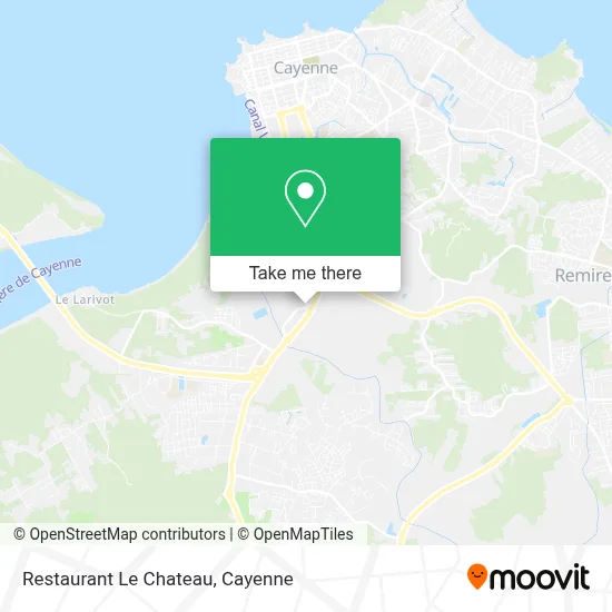 Restaurant Le Chateau map
