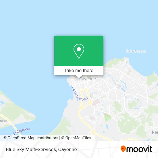 Blue Sky Multi-Services map