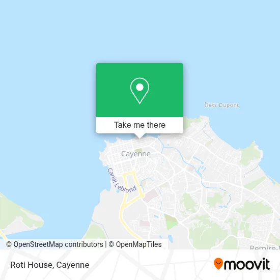 Roti House map
