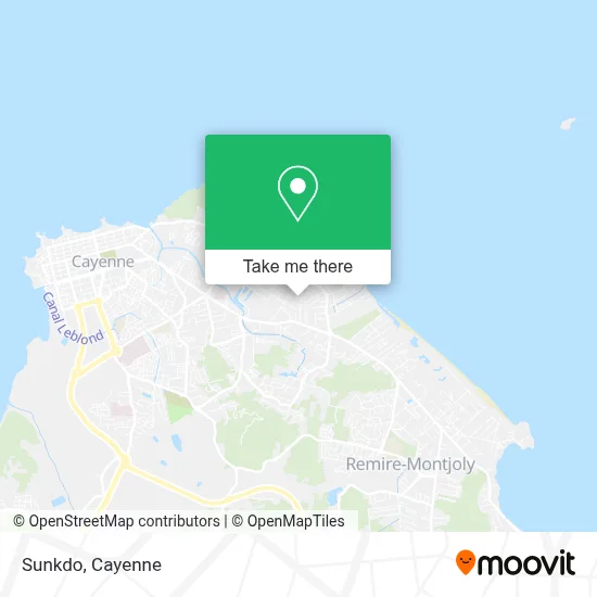 Sunkdo map