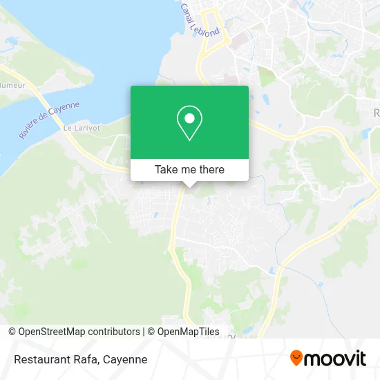 Restaurant Rafa map