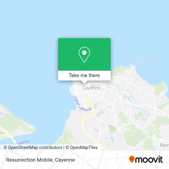 Resurrection Mobile map