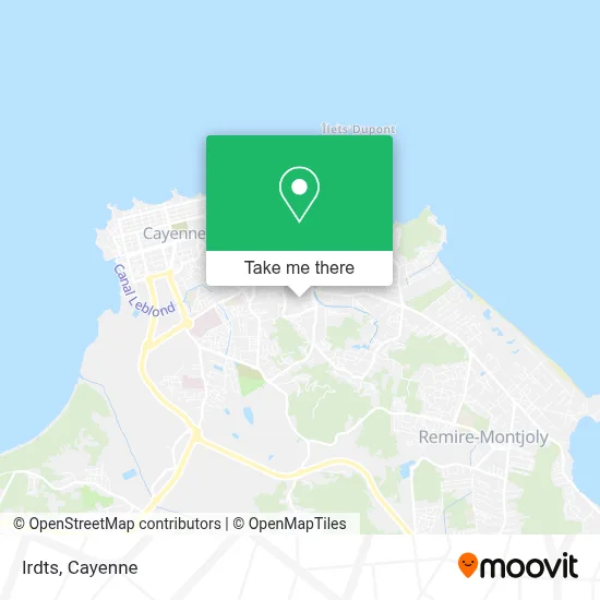 Irdts map