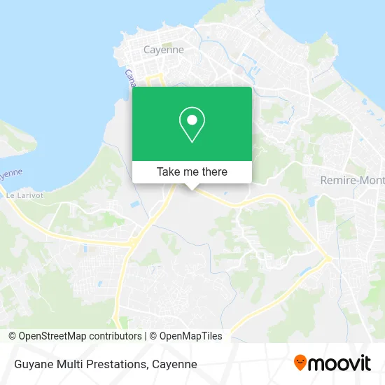 Guyane Multi Prestations map