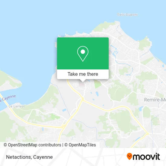 Netactions map