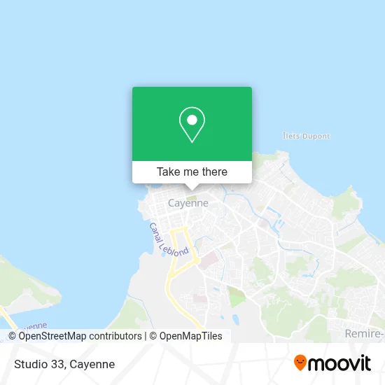 Studio 33 map