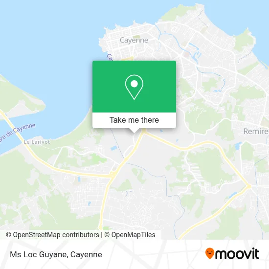 Ms Loc Guyane map