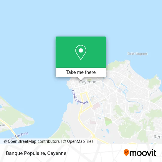 Banque Populaire map