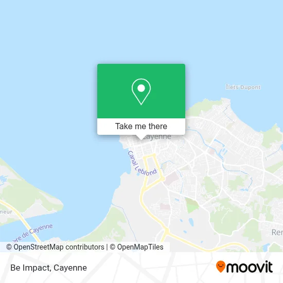 Be Impact map