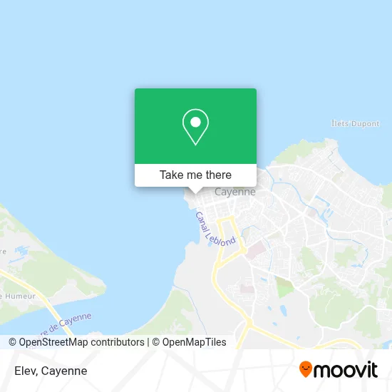 Elev map