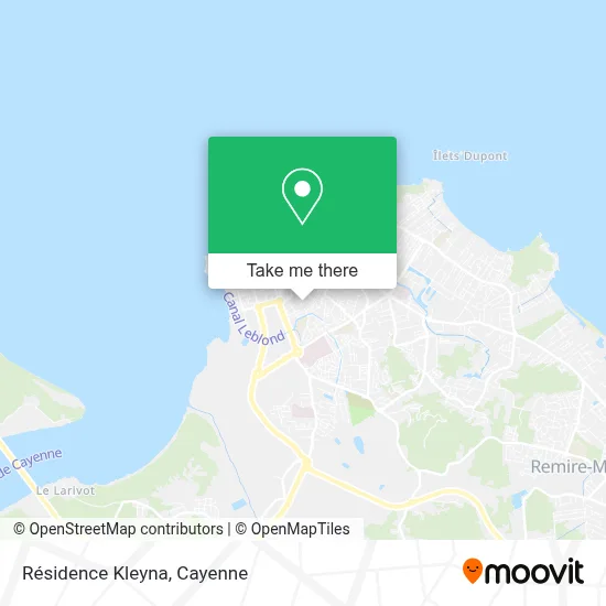 Résidence Kleyna map