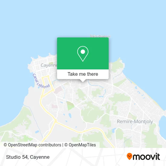 Studio 54 map