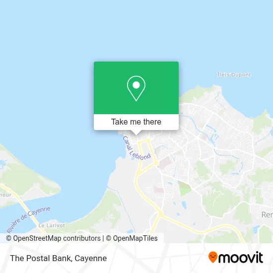 La Banque Postale map