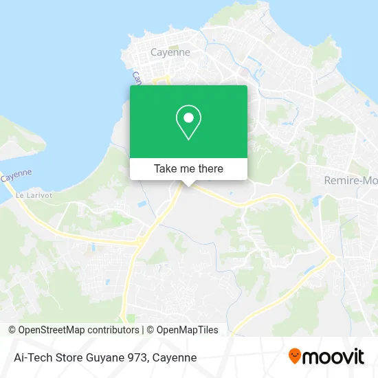 Ai-Tech Store Guyane 973 map
