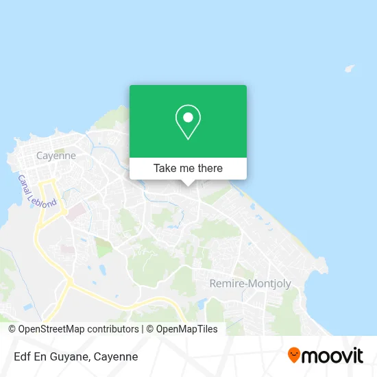 Edf En Guyane map