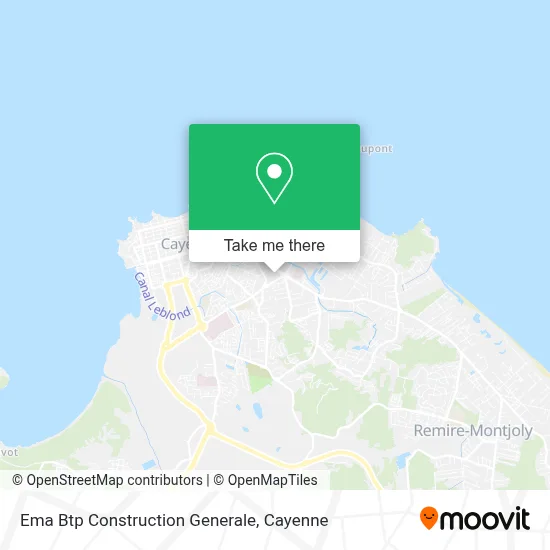 Ema Btp Construction Generale map