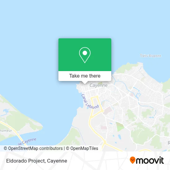 Eldorado Project map