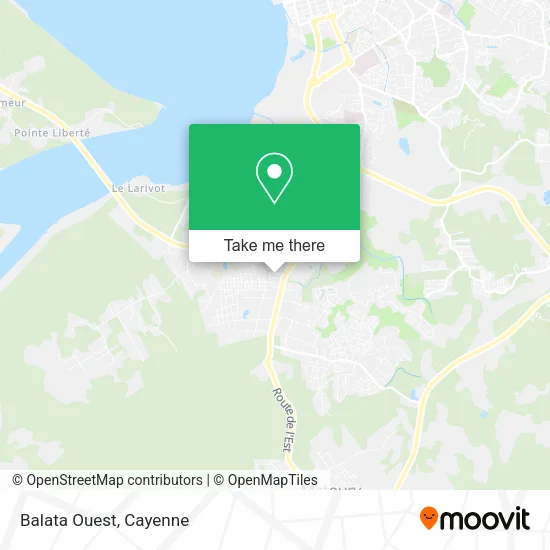 Balata Ouest map