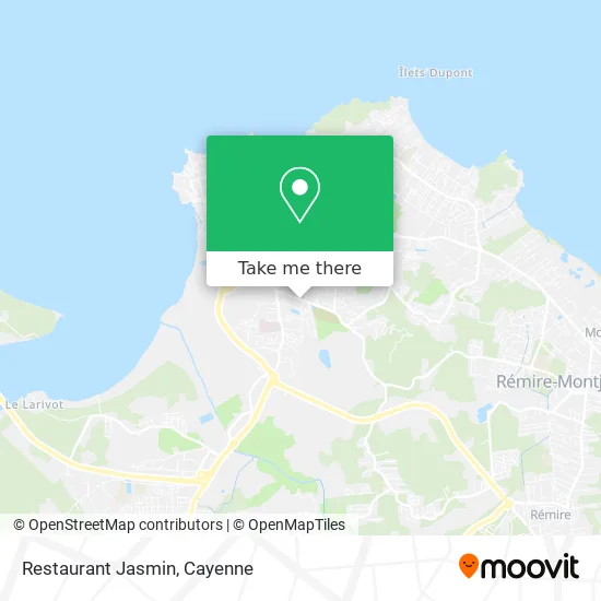 Restaurant Jasmin map