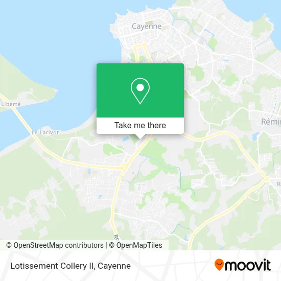 Lotissement Collery II map