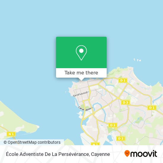 How To Get To Ecole Adventiste De La Perseverance In Cayenne By Bus