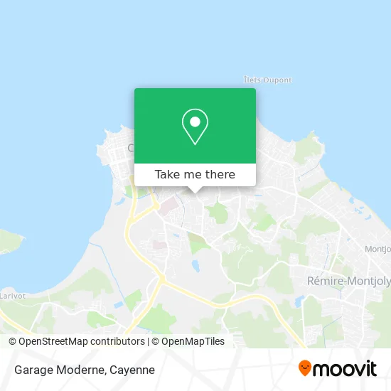 Garage Moderne map