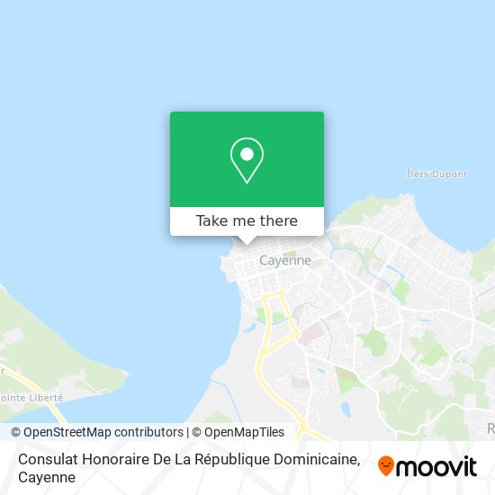 Consulat Honoraire De La République Dominicaine map