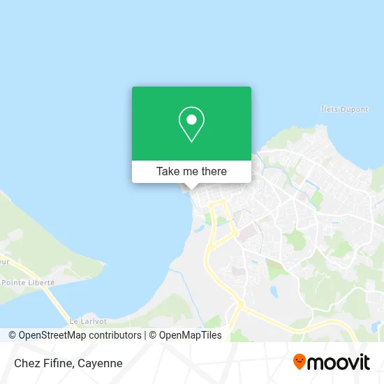 Chez Fifine map