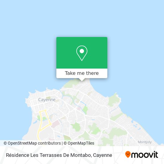 Résidence Les Terrasses De Montabo map