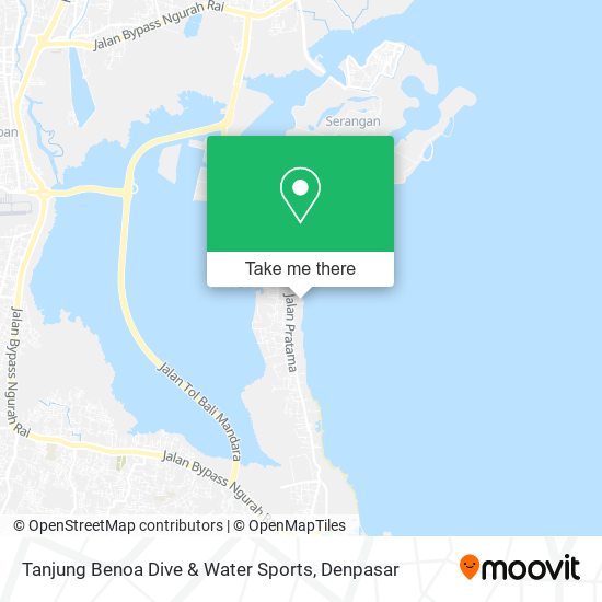 Tanjung Benoa Dive & Water Sports map