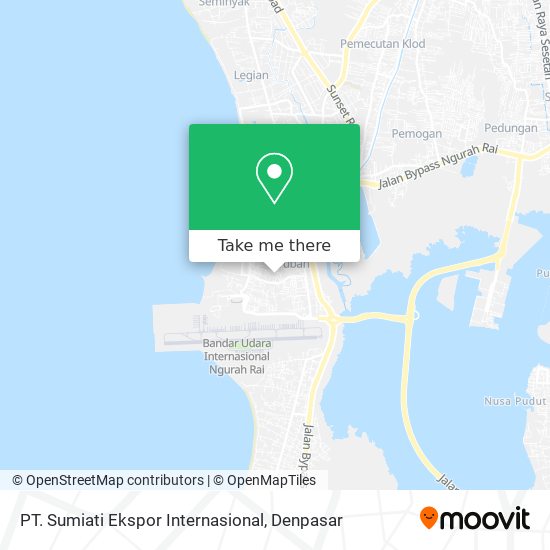 PT. Sumiati Ekspor Internasional map